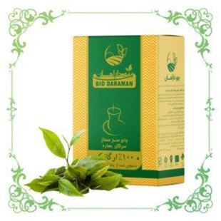 تصویر چای سبز  ارگانیک  دارامان  150 گرم